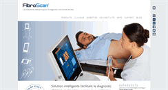 Desktop Screenshot of fibroscan.com