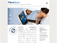 Tablet Screenshot of fibroscan.com