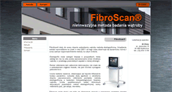 Desktop Screenshot of fibroscan.pl